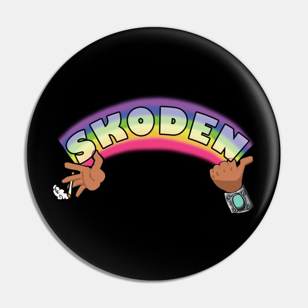 Skoden Rainbow Pin by Damon and Robyn