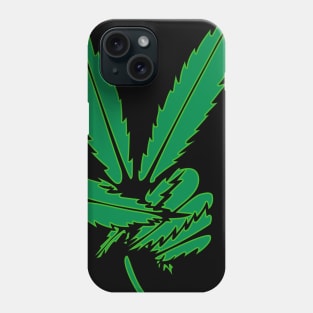 Weed Peace Sign Phone Case