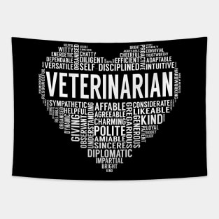 Veterinarian Heart Tapestry