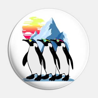 Cute Summer Penguin Pin