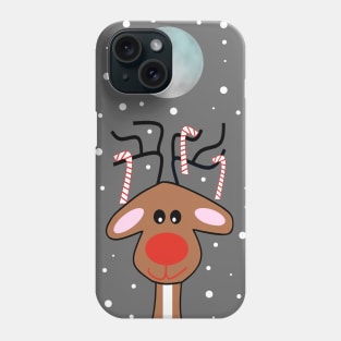 MOONLIGHT  Christmas Reindeer Phone Case