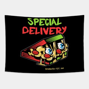 Special Delivery Pizza Tapestry