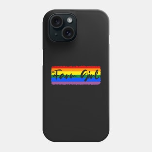 Rainbow Farm Girl Phone Case