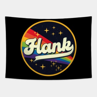 Hank // Rainbow In Space Vintage Style Tapestry