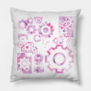 Gears Galore Medley Pillow