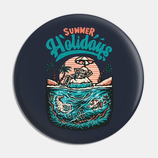 skeleton summer Pin by designtshirtcity