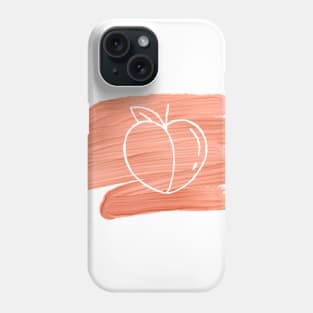 peachy peach Phone Case