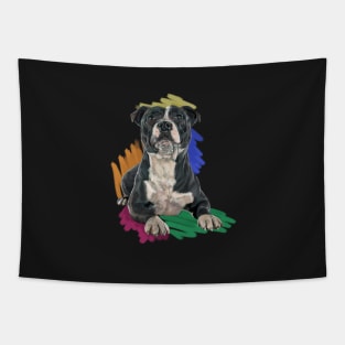 The Staffordshire Bull Terrier Tapestry