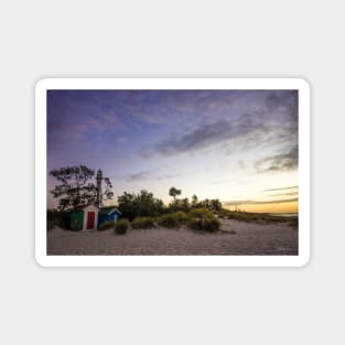 McCrae Lighthouse, McCrae Beach, McCrae, Mornington Peninsula, Victoria, Australia. Magnet