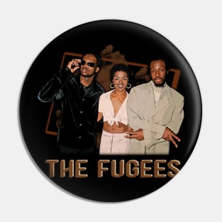 Fashionable Refuge Fugee Trio's Influence Tailored to Your Tee Pin