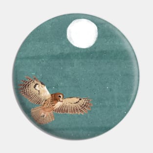 Tawny Owl Pin