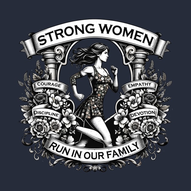 Strong Women by Sideways Tees