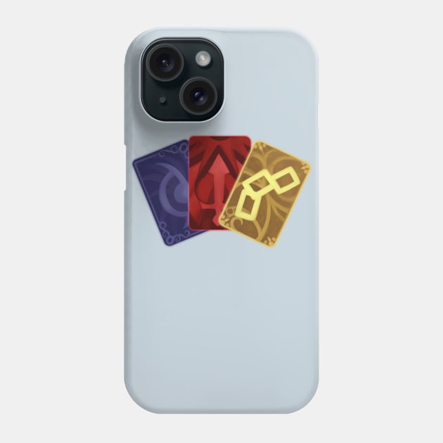 Twisted Fate Cards Phone Case by August