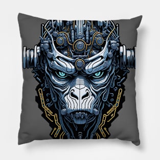 Techno Apes S02 D21 Pillow