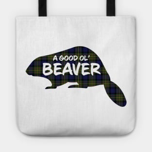 Beaver Critter - MacLaren Plaid Tote