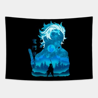 Anime Space Tanjiro Kamado Tapestry