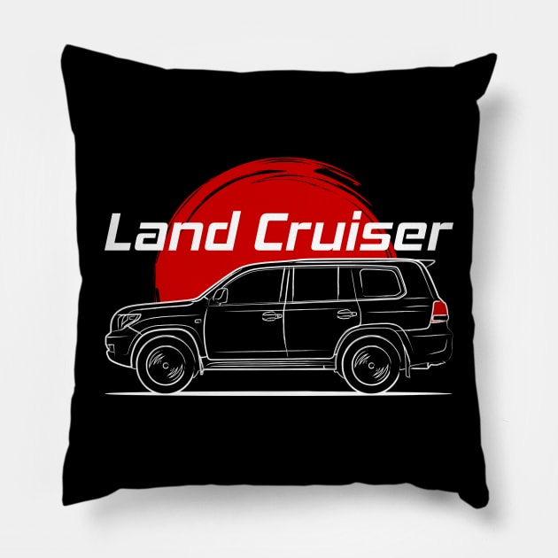 JDM Land Cruiser J200 2007 2015 4WD Legend Pillow by GoldenTuners