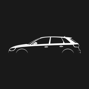 Audi A3 Sportback (8V) Silhouette T-Shirt