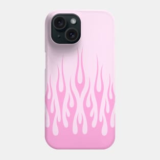 Pink Fire Flames Phone Case