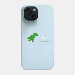 Dinosaur Grandpa (chicken evolution) Phone Case