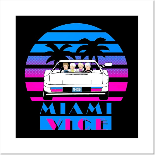 Golden Girls Tshirt Miami Vice Youth Hoodie