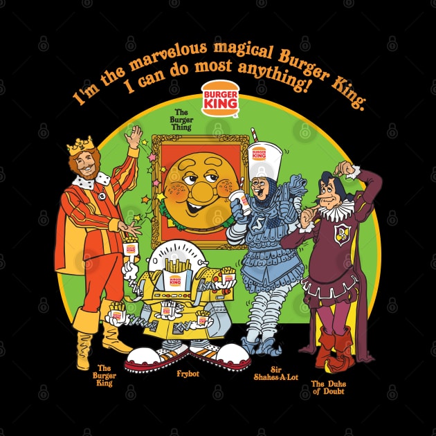 Burger King Characters - Color by Chewbaccadoll