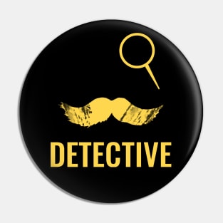 Detective Yellow Pin