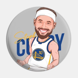 Steph Curry Golden State Warriors Pin