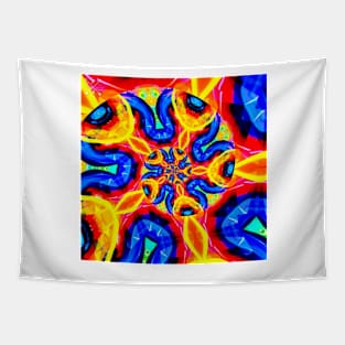 Colorful spiral , swirl Tapestry