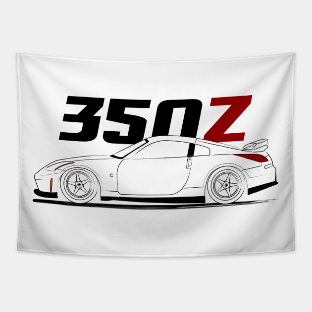 350Z JDM Tapestry by GoldenTuners