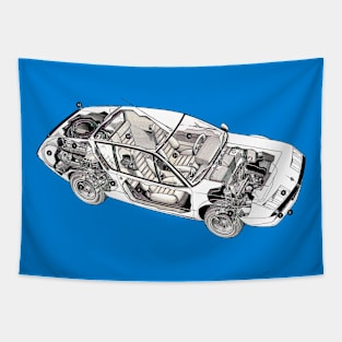 ALPINE A310 - cutaway Tapestry