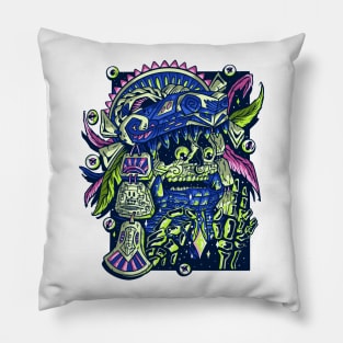 Aztec Warrior Pillow