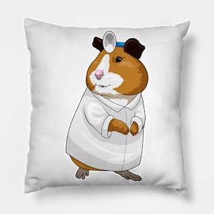 Hamster Doctor Doctor's coat Pillow