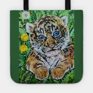 Siberian Tiger Cub Tote