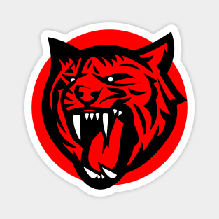 Red Tiger Magnet