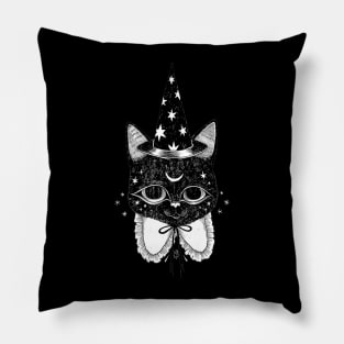 Cat Witch Pillow