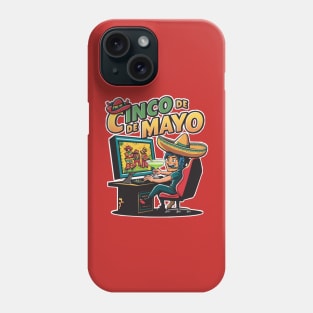 Gamer cinco de mayo Phone Case