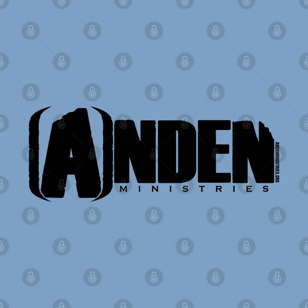 Anden Ministries logo shirt blank ink by BaldmanStudios