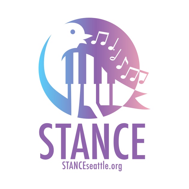 Gradient Logo + URL by STANCE Seattle Choir