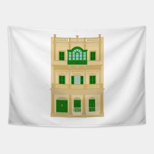 Traditional Maltese Villa Tapestry