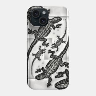 Grey Lizards Phone Case