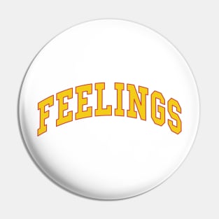Feelings - yellow Pin