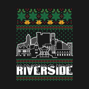 Riverside California Ugly Christmas T-Shirt