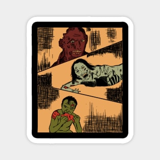 Zombies fan Magnet