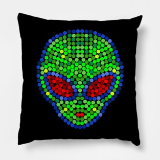 Alien Big Sequins Pillow