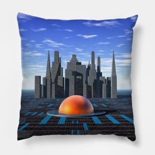 Digital City Pillow