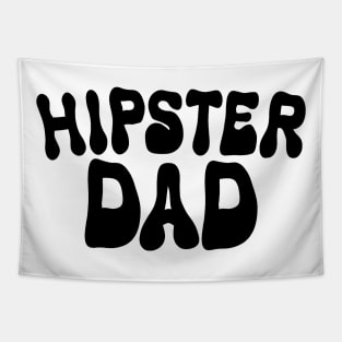 Hipster dad funny typo vintage Tapestry