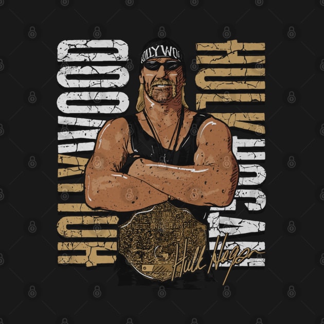 Hulk Hogan Hollywood Championship by MunMun_Design