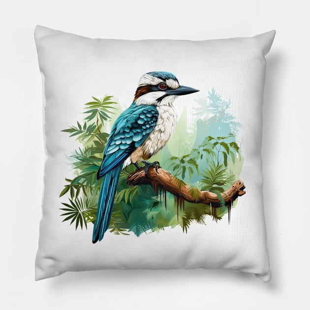 Kookaburra Pillow by zooleisurelife