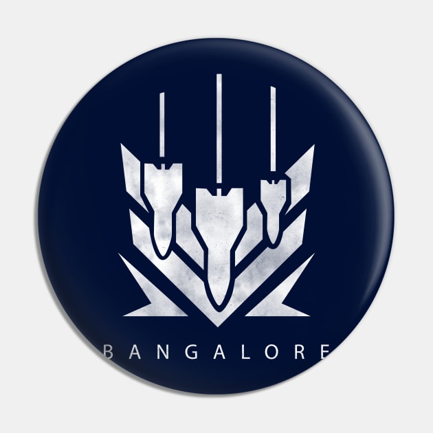 Apex Legends - Bangalore - Distressed Pin by SykoticApparel